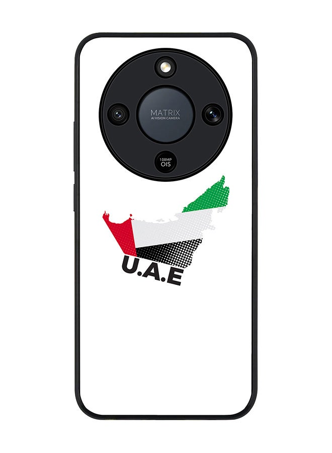 Stylizedd For Honor X9d / Magic8 Lite / X70 Case,Slim fit Camera Protection, Shockproof Thin Phone cover  - UAE Map - Image 1